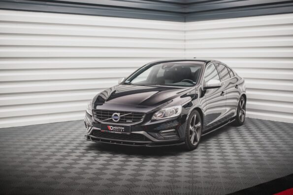 Εμπρός Σπόιλερ V.2 Volvo S60 R-Design Mk2 Facelift