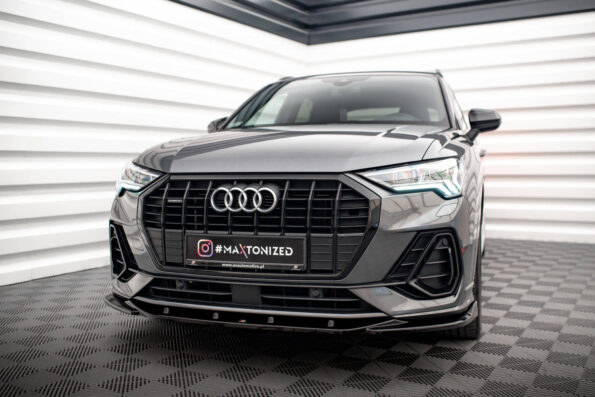 Εμπρός Σπόιλερ V.3 Audi Q3 Sportback / SUV S-Line F3