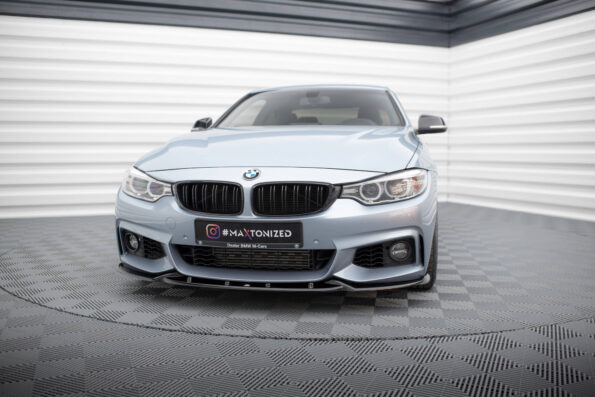 Εμπρός Σπόιλερ V.3 BMW 4 Coupe / Gran Coupe / Cabrio M-Pack F32 / F36 / F33