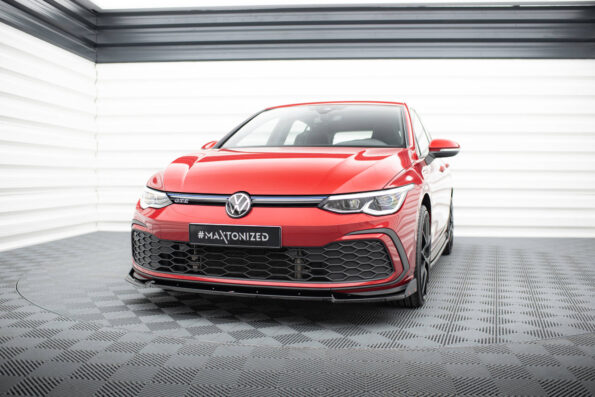 Εμπρός Σπόιλερ V.3 + Flaps Volkswagen Golf GTI / GTE / GTD / R-Line Mk8