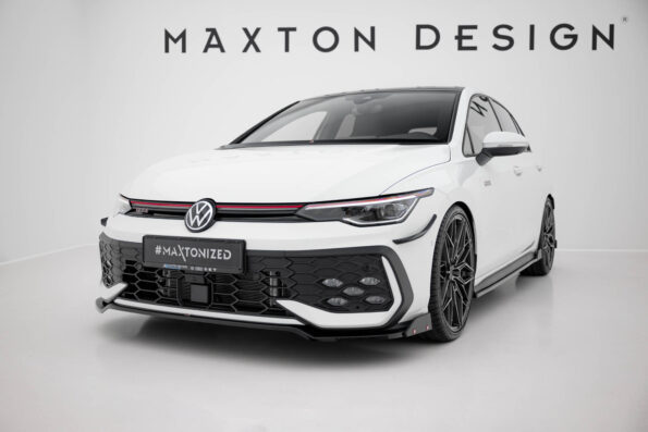 Εμπρός Σπόιλερ V.3 + Flaps Volkswagen Golf GTI / GTE / R-Line Mk8 Facelift