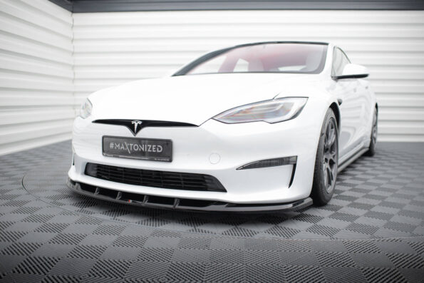 Εμπρός Σπόιλερ V.3 Tesla Model S Plaid Mk1 Facelift