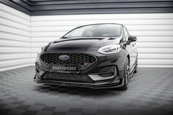 Εμπρός Σπόιλερ V.4 + Flaps Ford Fiesta ST / ST-line Mk8 Facelift