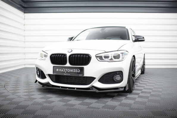 Εμπρός Σπόιλερ V.5 + Flaps BMW 1 M-Pack / M140i F20 Facelift