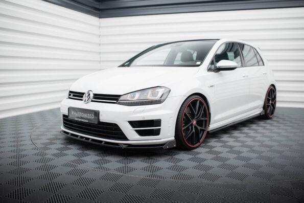 Εμπρός Σπόιλερ V.5 + Flaps Volkswagen Golf R / R-Line Mk7