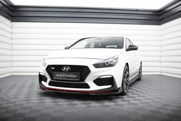 Εμπρός Σπόιλερ V.6 + Flaps Hyundai I30 N Mk3 Hatchback/Fastback