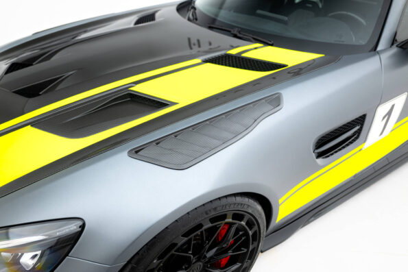 Prepreg Carbon Εμπρός Fender Side Vents Mercedes-AMG GT C C190 Facelift