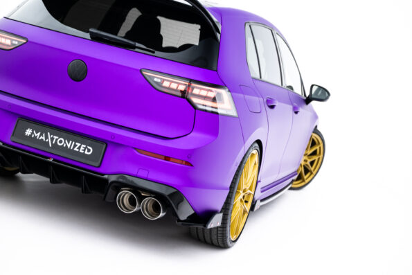 Πίσω Σπόιλερ V.5 + Flaps Volkswagen Golf R Hatchback Mk8 Facelift