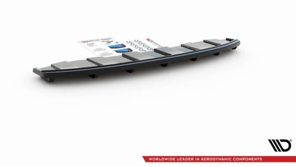 Πίσω Σπόιλερ AUDI A6 C7 S-LINE AVANT EXHAUST 2×1 (with vertical bars)