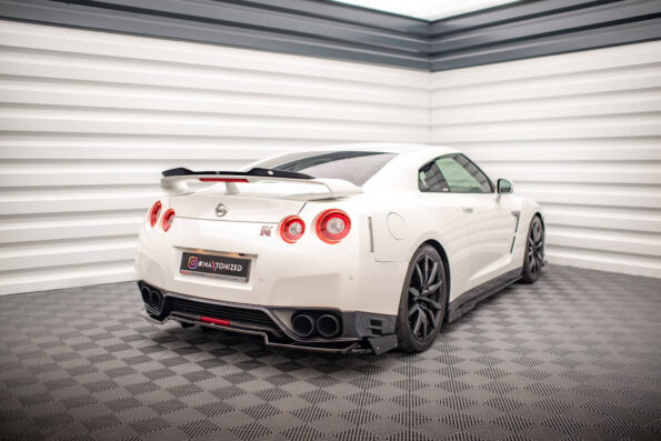 Πίσω Σπόιλερ + Flaps for Nissan GTR R35 Facelift