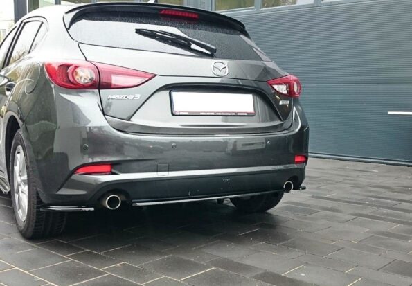 Πίσω Σπόιλερ Mazda 3 BN (Mk3) Facelift (with vertical bars)