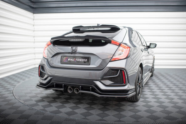 Πίσω Σπόιλερ V.1 (with vertical bars) Honda Civic Sport Mk 10 Facelift
