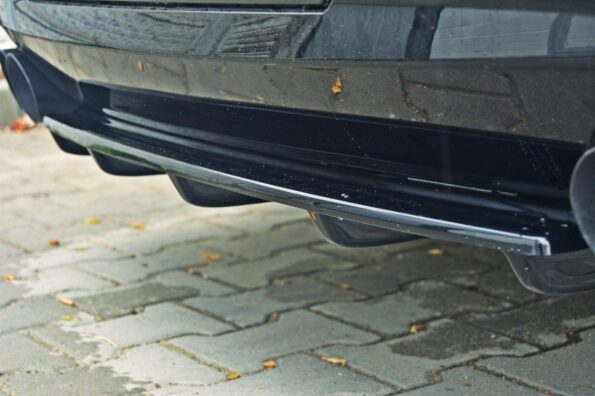 Πίσω Σπόιλερ for BMW 5 M-Pack Sedan/Touring F10/F11 (fits two double exhaust ends)