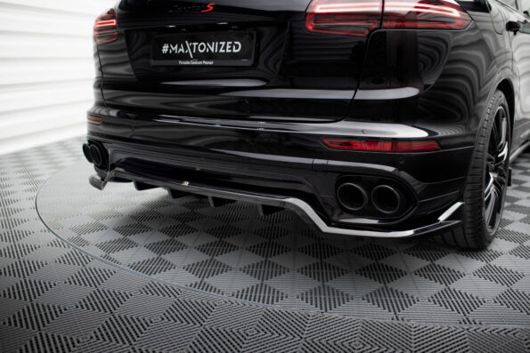 Πίσω Σπόιλερ (with vertical bars) Porsche Cayenne Mk2 Facelift