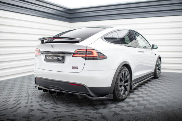 Πίσω Σπόιλερ (with vertical bars) Tesla Model X Mk1 Facelift