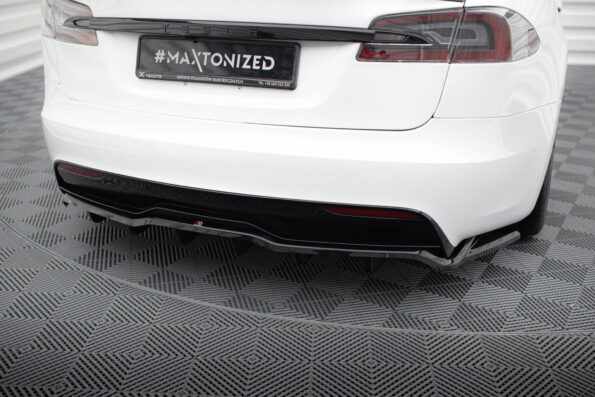 Πίσω Σπόιλερ (with vertical bars) V.2 Tesla Model S Plaid Mk1 Facelift