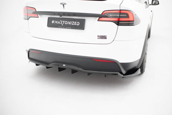 Πίσω Σπόιλερ (with vertical bars) V.2 Tesla Model X Mk1 Facelift