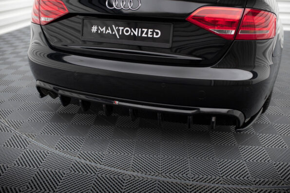Πίσω Valance Audi A4 B8 (Single side dual exhaust version)
