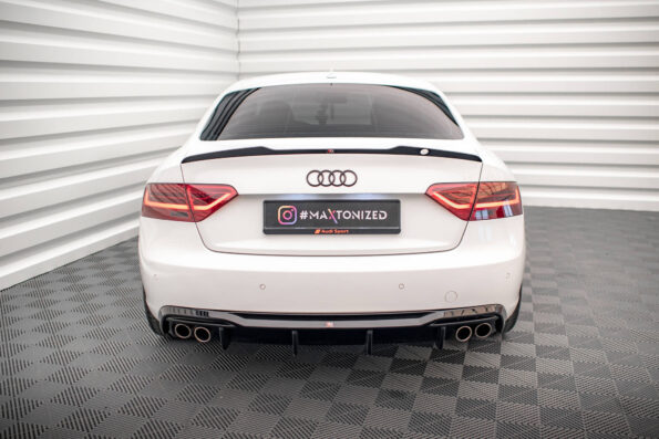 Πίσω Valance Audi A5 Coupe 8T Facelift (Version with dual exhausts on both sides)