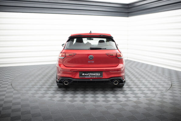 Πίσω Valance + Exhaust Ends Imitation Volkswagen Golf GTE / R-Line Mk8 / Mk8 Facelift
