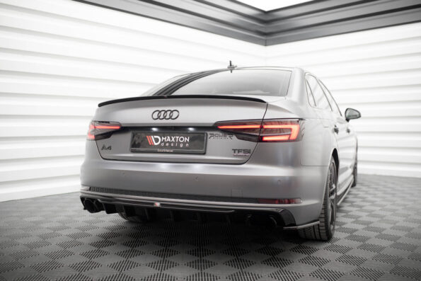 Πίσω Valance V.1 Audi A4 S-line B9 (Version with single exhaust tips on one side)