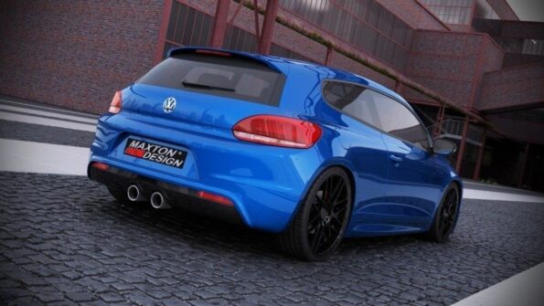 Πίσω valance VW Scirocco III R with 2 exhaust holes