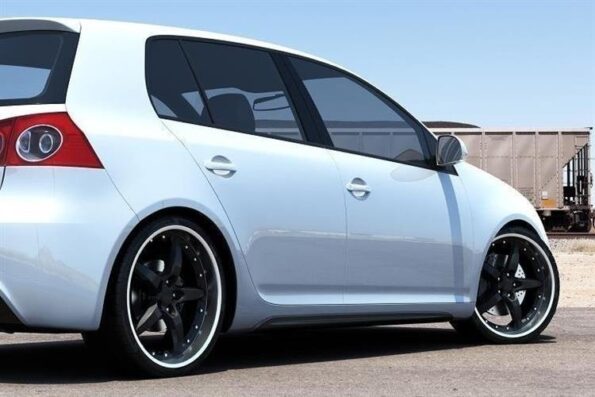 Μαρσπιέ VW GOLF V mk6 GTI look ABS plastic