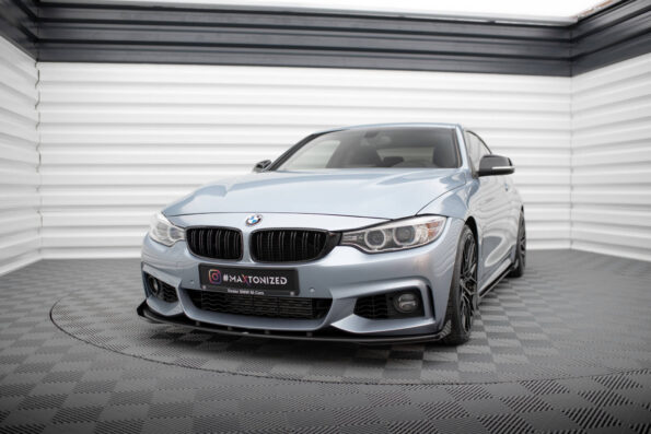 Street Pro Εμπρός Σπόιλερ + Flaps BMW 4 Coupe / Gran Coupe / Cabrio M-Pack F32 / F36 / F33