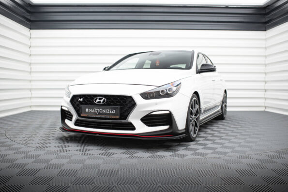 Street Pro Εμπρός Σπόιλερ + Flaps Hyundai I30 N Mk3 Hatchback / Fastback