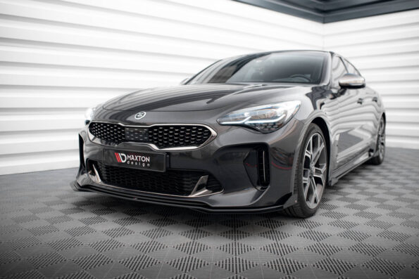 Street Pro Εμπρός Σπόιλερ + Flaps Kia Stinger GT / GT-Line / Standard Mk1
