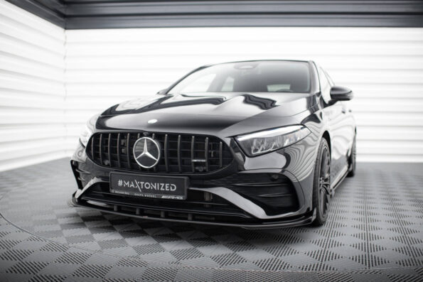 Street Pro Εμπρός Σπόιλερ + Flaps Mercedes-AMG A35 W177 Facelift