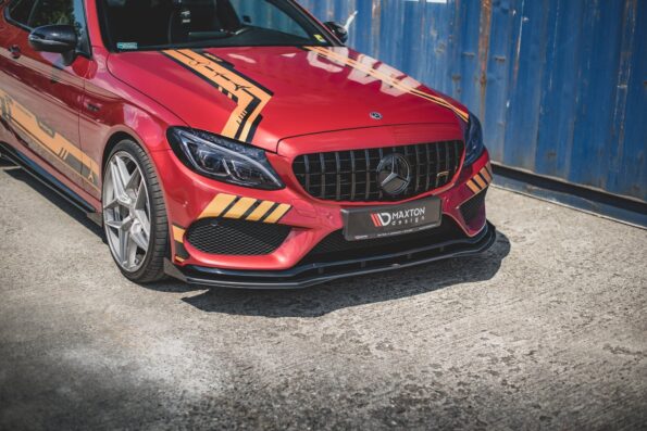 Street Pro Εμπρός Σπόιλερ + Flaps Mercedes-AMG C43 / AMG-Line Coupe C205