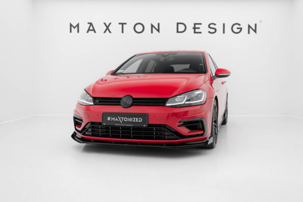 Street Pro Εμπρός Σπόιλερ + Flaps Volkswagen Golf R / R-Line Mk7 Facelift