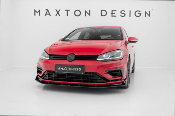 Street Pro Εμπρός Σπόιλερ V.2 Volkswagen Golf R / R-Line Mk7 Facelift