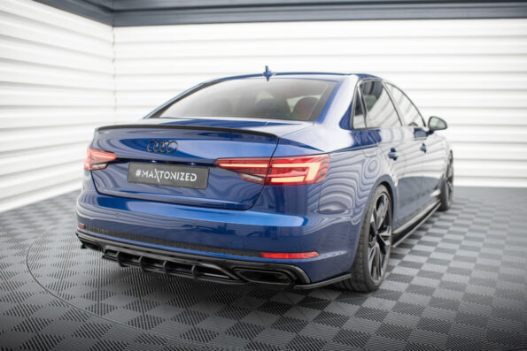 Street Pro Πίσω Diffuser Audi A4 Competition B9