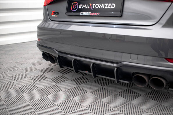 Street Pro Πίσω Diffuser Audi S3 Sportback 8V Facelift