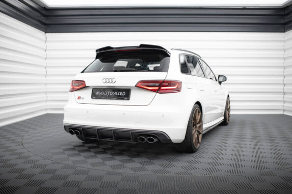 Street Pro Πίσω Diffuser Audi S3 Sportback / Hatchback 8V