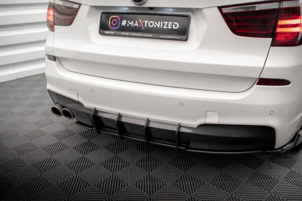 Street Pro Πίσω Diffuser BMW X3 M-Pack F25