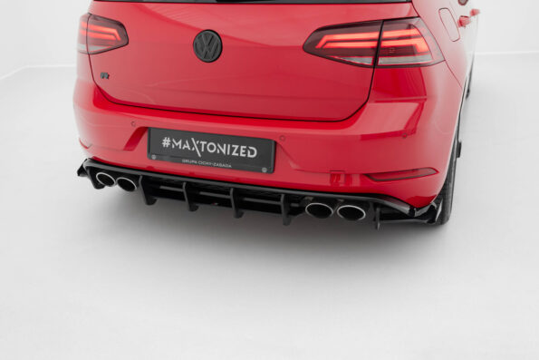 Street Pro Πίσω Diffuser Volkswagen Golf R Mk7 Facelift