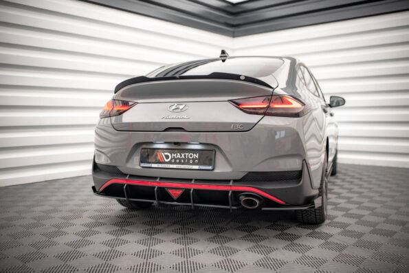 Street Pro Πίσω Σπόιλερ + Flaps Hyundai I30 Fastback N-Line Mk3 Facelift